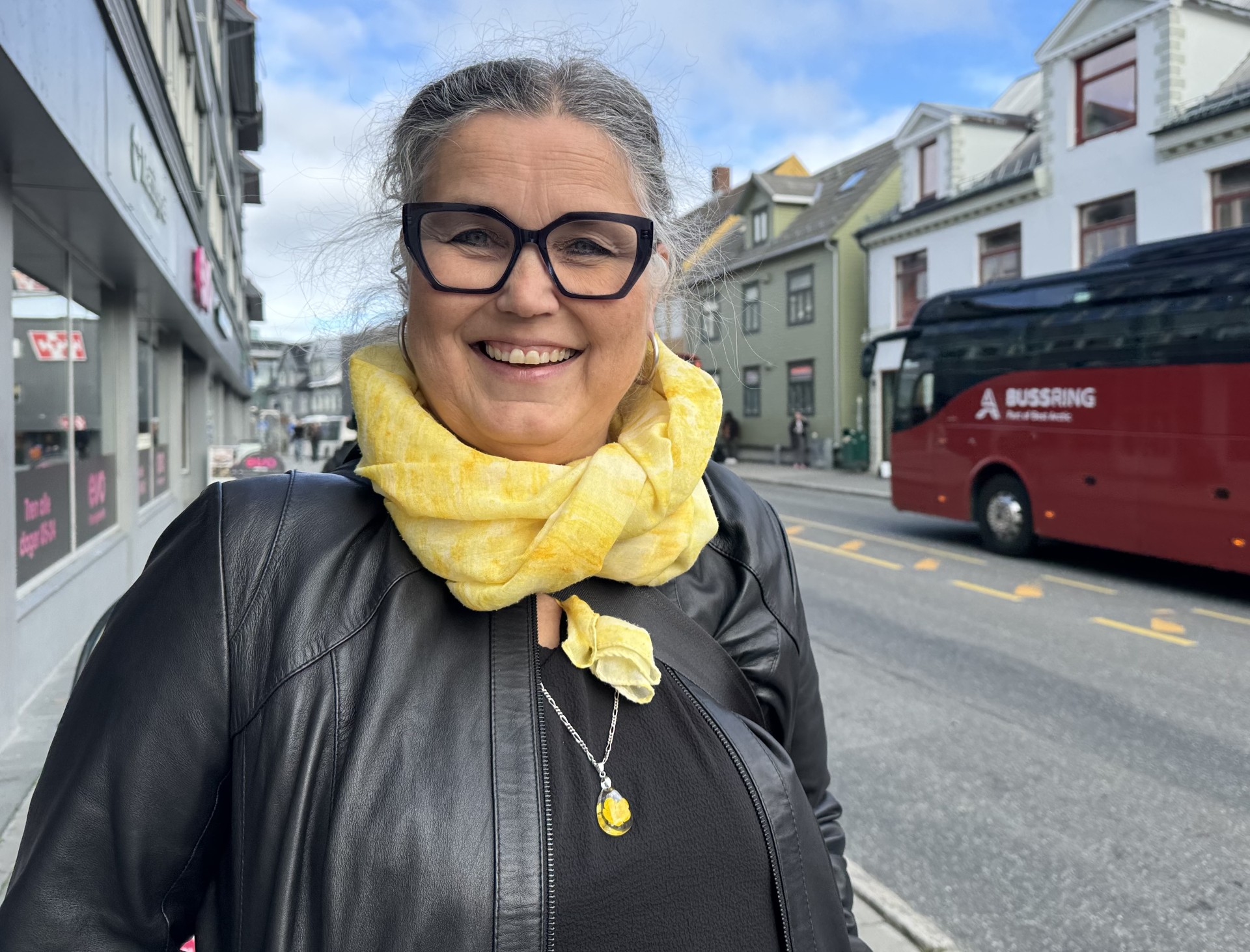 Portrettbilde av Birgit i Skippergata